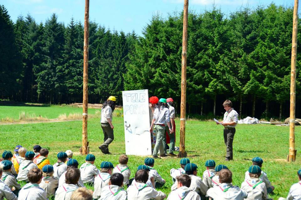 Sint-Martinus den XIIde - Kamp Curfoz 2013 bezoekdag